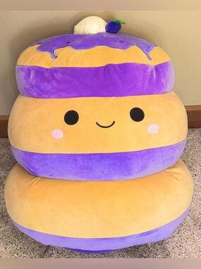 Large Paden Blueberry Pancake Squishmallow 🫐🥞